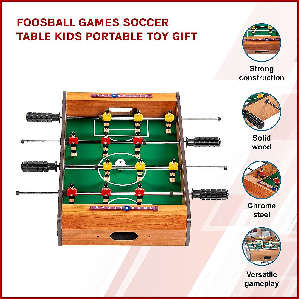 Foosball Games Soccer Table Kids Portable Toy Gift V63-826711