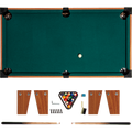 Kids Mini Billiard Table Game Toy Wooden Snooker Pool Home Fun Birthday Gift V63-826721