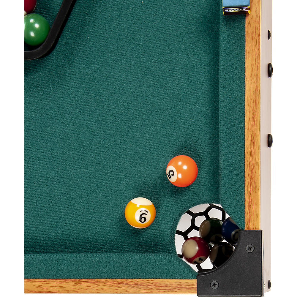 Kids Mini Billiard Table Game Toy Wooden Snooker Pool Home Fun Birthday Gift V63-826721