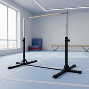 Gymnastics Training Bar Kids Adjustable Horizontal Kip Fitness Gym Equipment