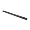 2.2m Gymnastics Folding Balance Beam Black Synthetic Suede