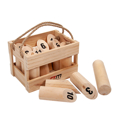Number Toss Wooden Set Outdoor Games with Carry Case V63-826811
