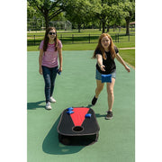 Collapsible Portable Corn Hole Boards With 8 Cornhole Bean Bags, Carry Case V63-826831