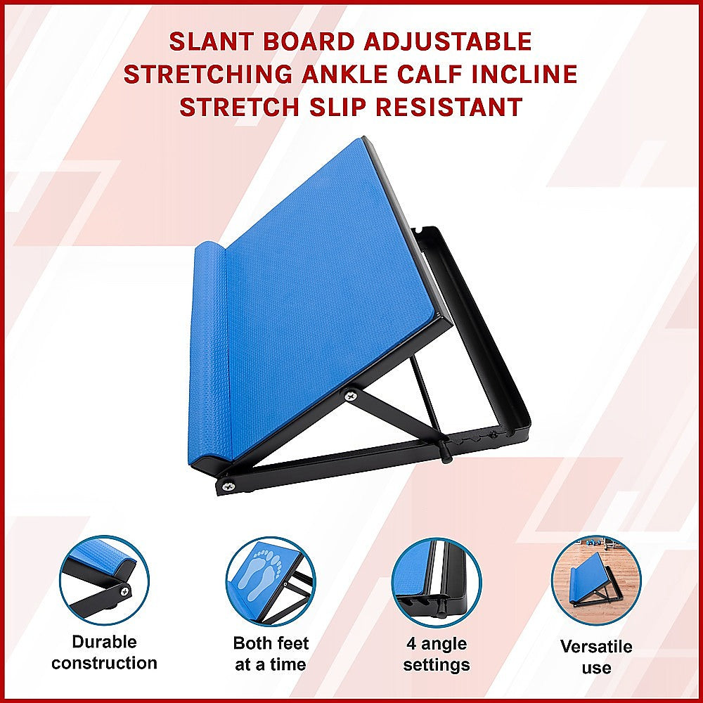 Adjustable Slant Board Stretching Ramp for Calf Ankle Incline V63-826891