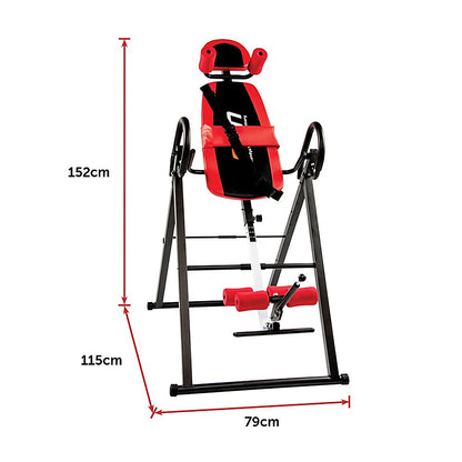 Inversion Table Gravity Stretcher Inverter Foldable Home Fitness Gym V63-826901