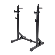 Commercial Squat Rack Adjustable Pair Fitness Exercise Weight Lifting Gym Barbell Stand V63-826911