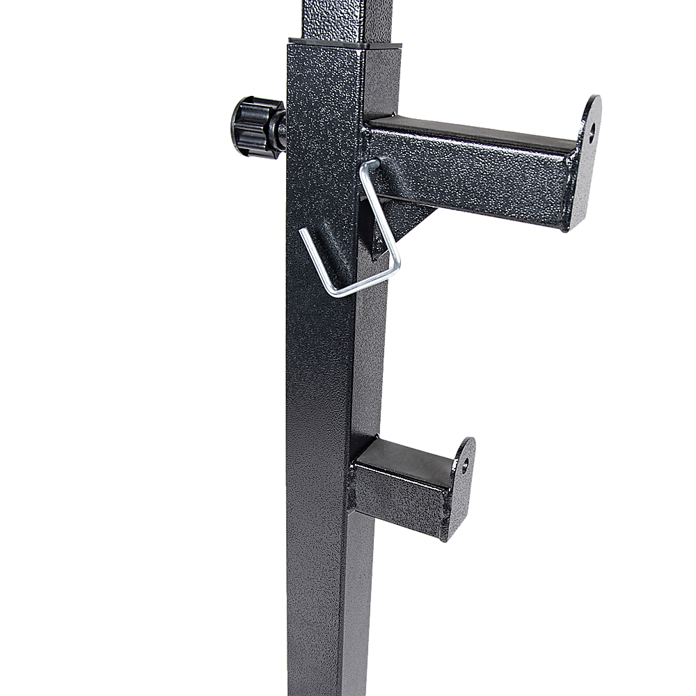 Commercial Squat Rack Adjustable Pair Fitness Exercise Weight Lifting Gym Barbell Stand V63-826911