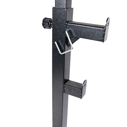 Commercial Squat Rack Adjustable Pair Fitness Exercise Weight Lifting Gym Barbell Stand V63-826911