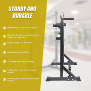 Commercial Squat Rack Adjustable Pair Fitness Exercise Weight Lifting Gym Barbell Stand V63-826911