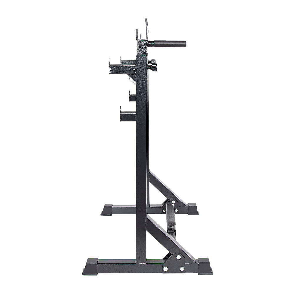 Commercial Squat Rack Adjustable Pair Fitness Exercise Weight Lifting Gym Barbell Stand V63-826911