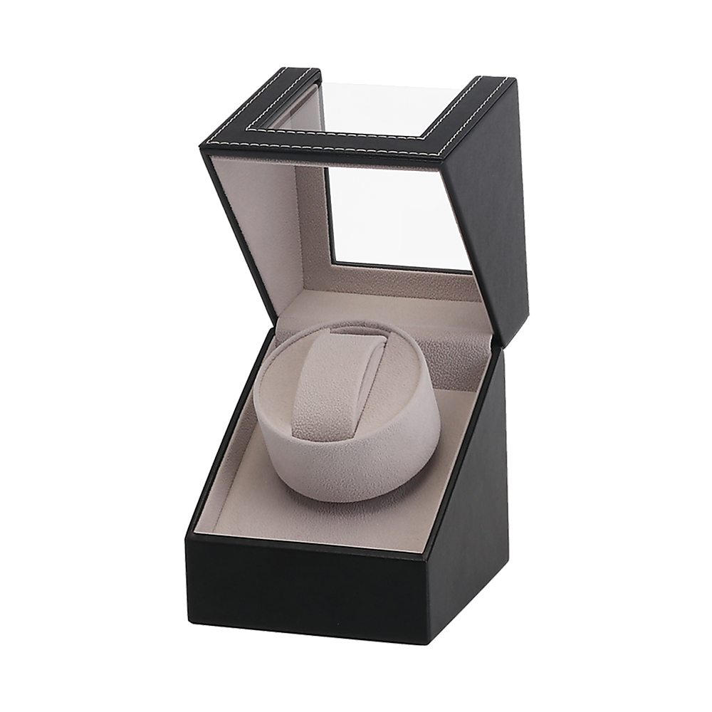 Automatic Watch Winder Display Box Case Motor Rotation Storage PU Leather V63-827061