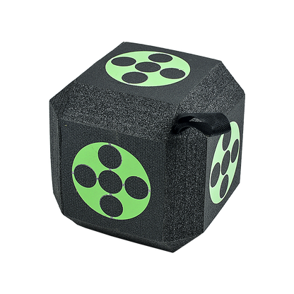 Archery 3D Dice Target Cube Reusable 18 Sides 23CM Self Healing XPE Foam Target V63-827081