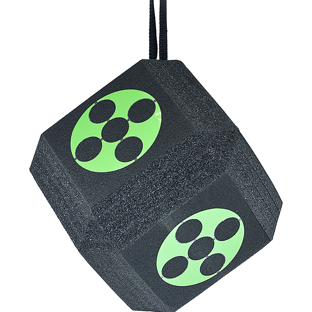 Archery 3D Dice Target Cube Reusable 18 Sides 23CM Self Healing XPE Foam Target V63-827081