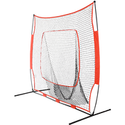Portable Baseball Training Net Stand Softball Practice Sports Tennis V63-827091