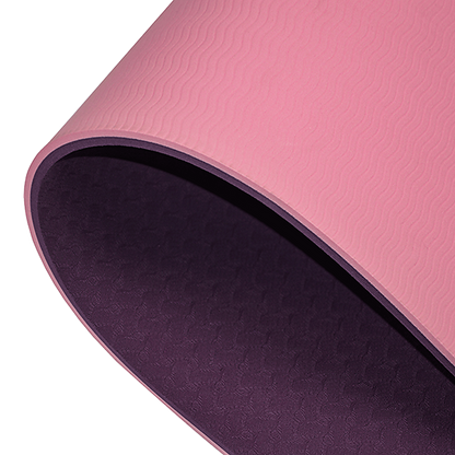 8mm TPE Yoga Mat Exercise Fitness Gym Pilates Non Slip Dual Layer V63-827141