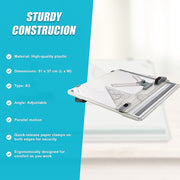 A3 Drawing Board Table with Parallel Motion and Adjustable Angle Drafting V63-827181
