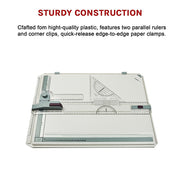 A3 Drawing Board Table with Parallel Motion and Adjustable Angle Drafting V63-827181