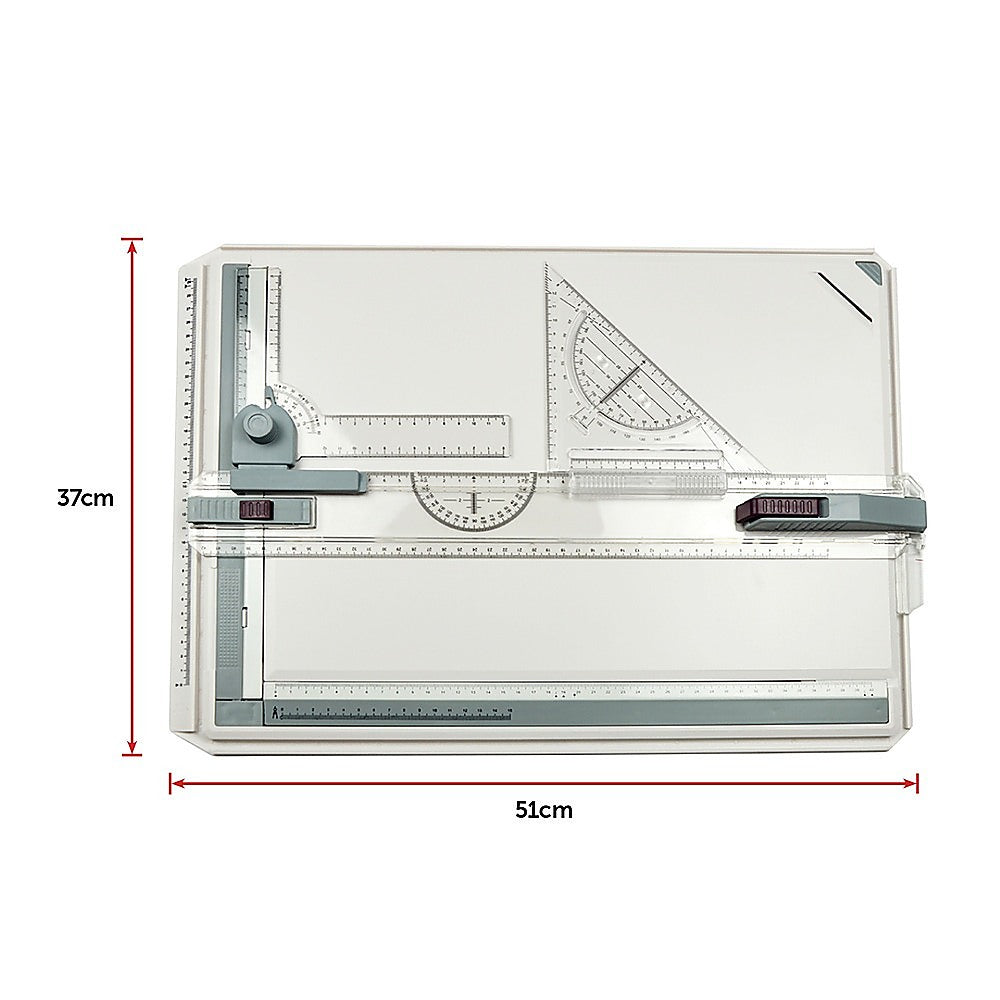 A3 Drawing Board Table with Parallel Motion and Adjustable Angle Drafting V63-827181