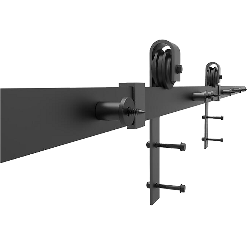 1.8m Sliding Barn Door Hardware Heavy Duty Sturdy Kit V63-827281