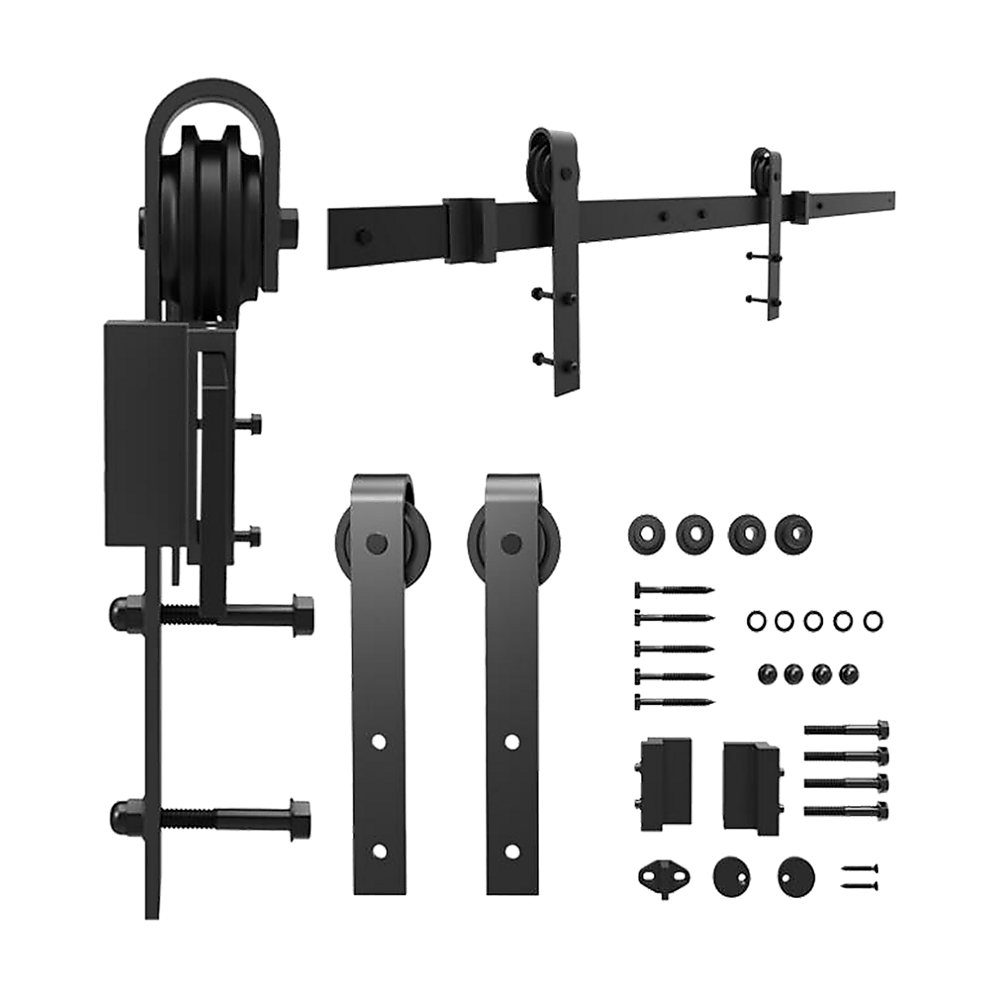 1.8m Sliding Barn Door Hardware Heavy Duty Sturdy Kit V63-827281