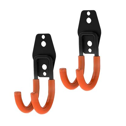 12-Pack Wall Mount Garage Hooks Tool Storage Workshop Organiser Heavy Duty Steel V63-827291