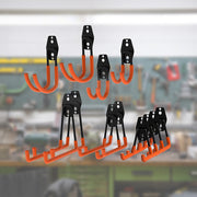 12-Pack Wall Mount Garage Hooks Tool Storage Workshop Organiser Heavy Duty Steel V63-827291