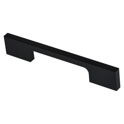 5 x 96mm Kitchen Handle Cabinet Cupboard Door Drawer Handles square Black furniture pulls V63-827321