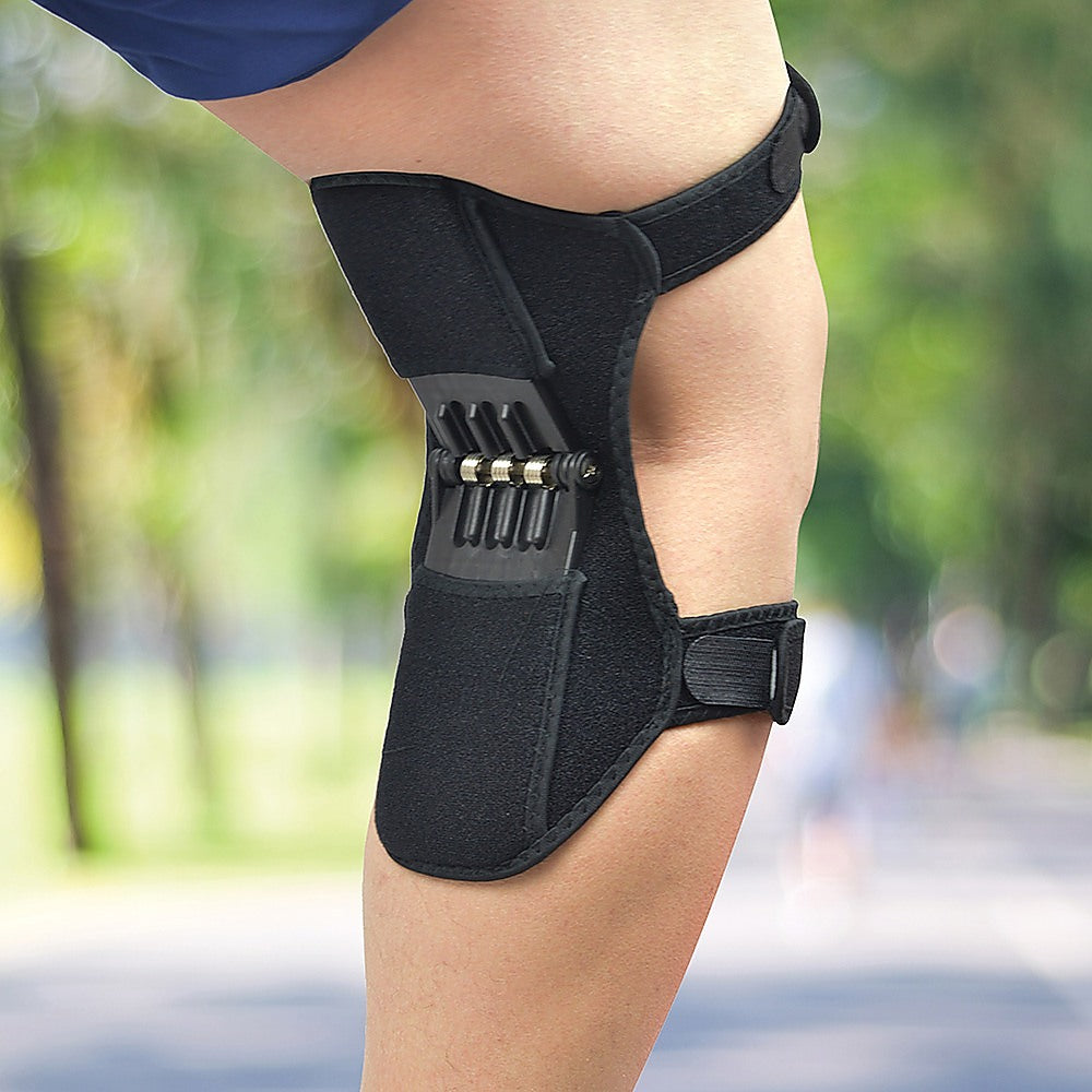 Power Knee Stabiliser Pad with Support Joint Spring Rebound Brace V63-827341