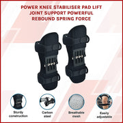 Power Knee Stabiliser Pad with Support Joint Spring Rebound Brace V63-827341