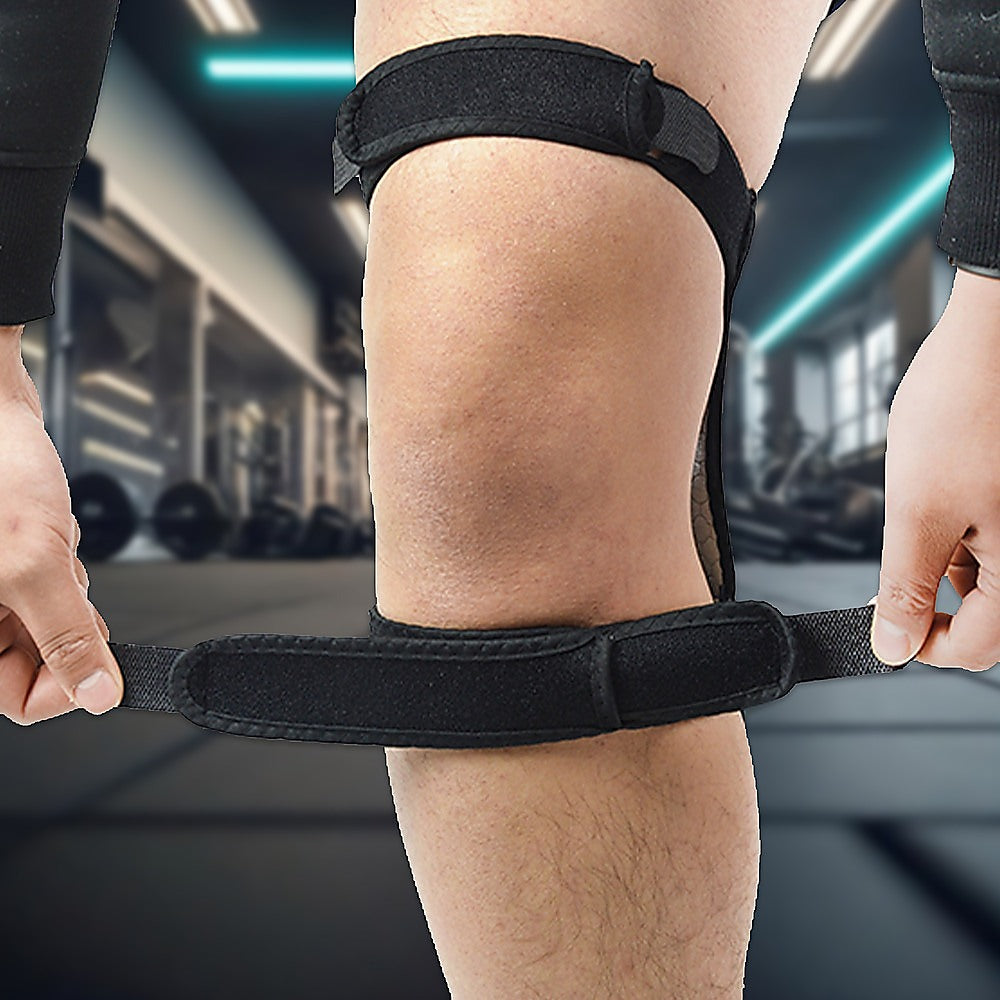 Power Knee Stabiliser Pad with Support Joint Spring Rebound Brace V63-827341