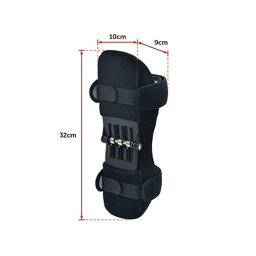 Power Knee Stabiliser Pad with Support Joint Spring Rebound Brace V63-827341