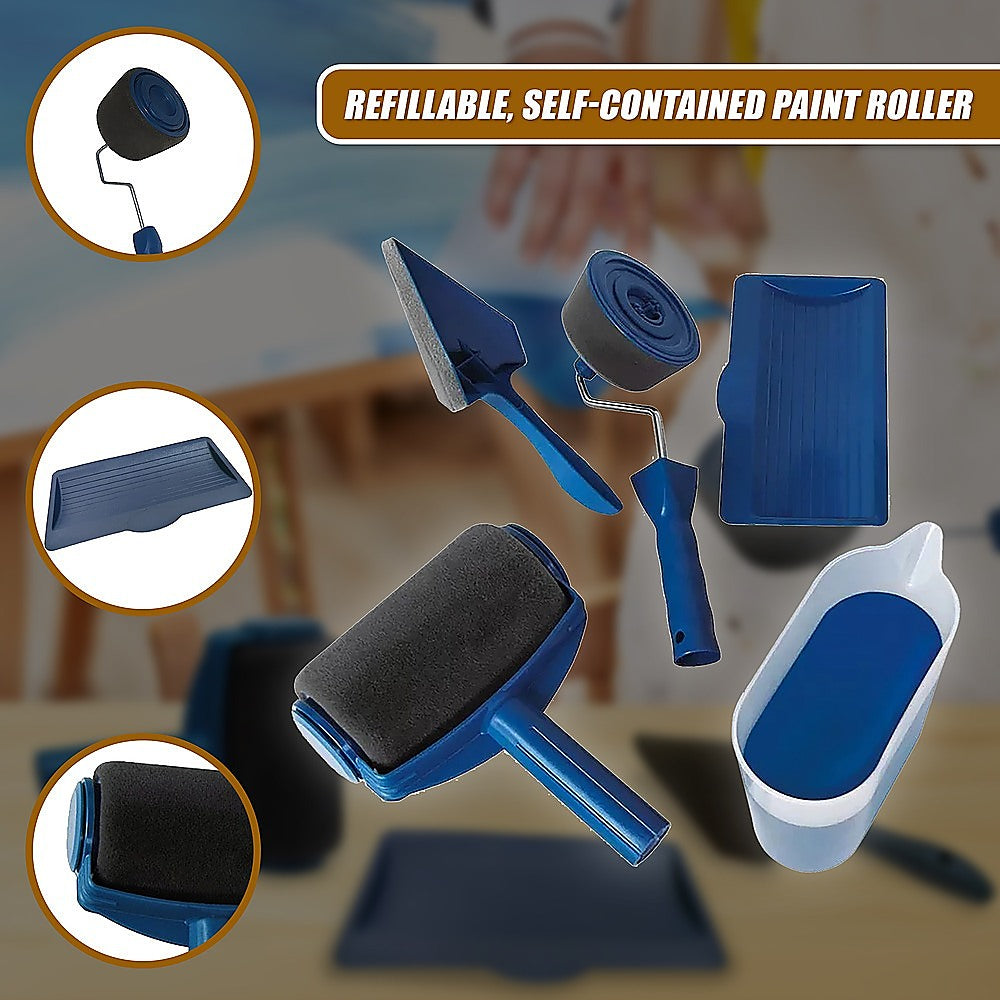 Paint / Painting Set Self-Contained Drip Splatter Roller V63-827351