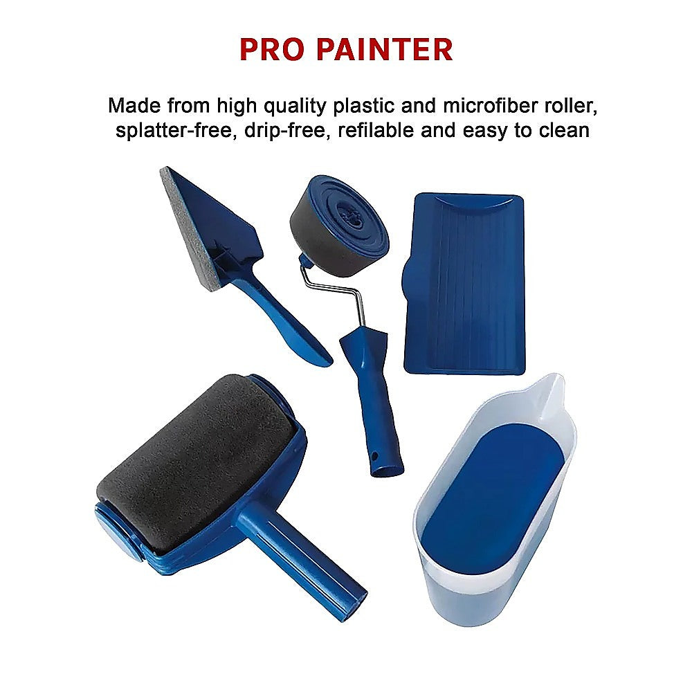 Paint / Painting Set Self-Contained Drip Splatter Roller V63-827351