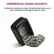 Commercial Grade Lock Wall Mounted Key Safe Storage Lock Box security V63-827361