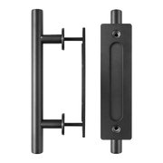 Carbon Steel Door Handle & Flush Pull Wood Door Gate Hardware 12" V63-827411