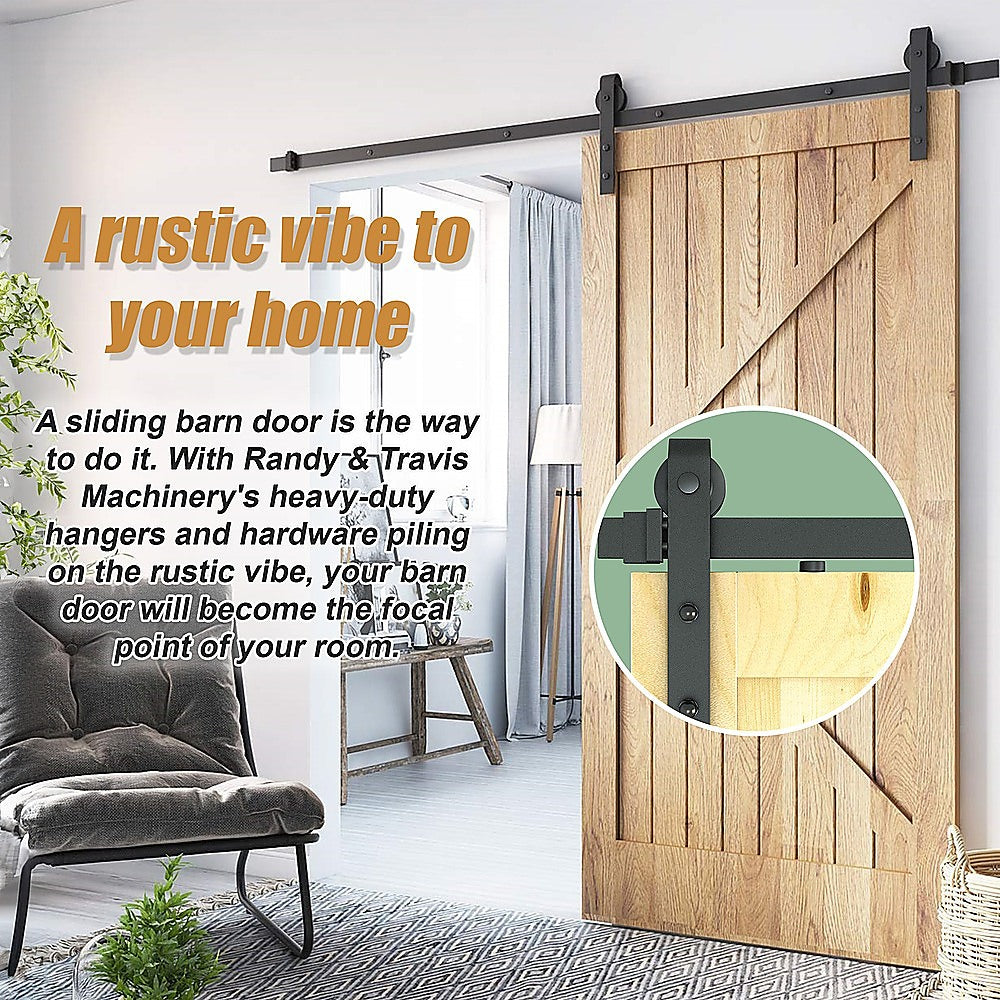 1.8m Sliding Barn Door Hardware V63-827451