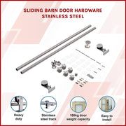 Sliding Barn Door Hardware Stainless Steel V63-827461