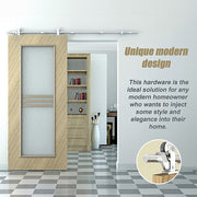 Sliding Barn Door Hardware Stainless Steel V63-827461