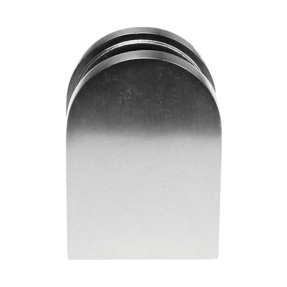 Brushed Nickel Bracket for Glass Balustrade Panels - Set of 2