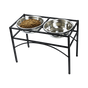 Dual Elevated Raised Pet Dog Puppy Feeder Bowl Stainless Steel Food Water Stand V63-827551