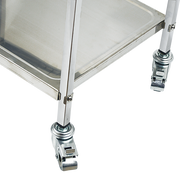 3 Tiers Food Trolley Cart Stainless Steel Utility Kitchen Dining Service V63-827561