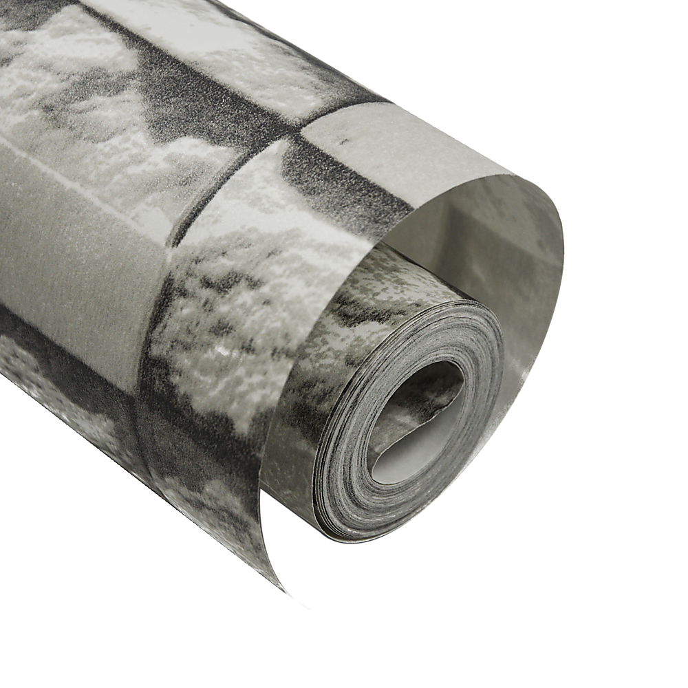 Wallpaper Brick Pattern 3D Textured Non-woven Wall Paper Roll V63-827581