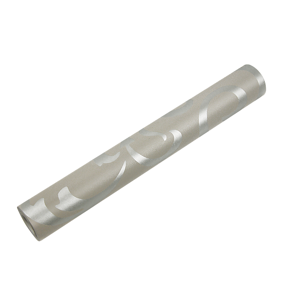 Wallpaper Silver Flower Pattern Non-woven Wall Paper Roll V63-827601