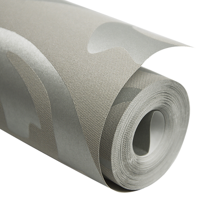 Wallpaper Silver Flower Pattern Non-woven Wall Paper Roll V63-827601