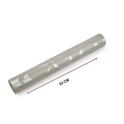 Wallpaper Silver Flower Pattern Non-woven Wall Paper Roll V63-827601