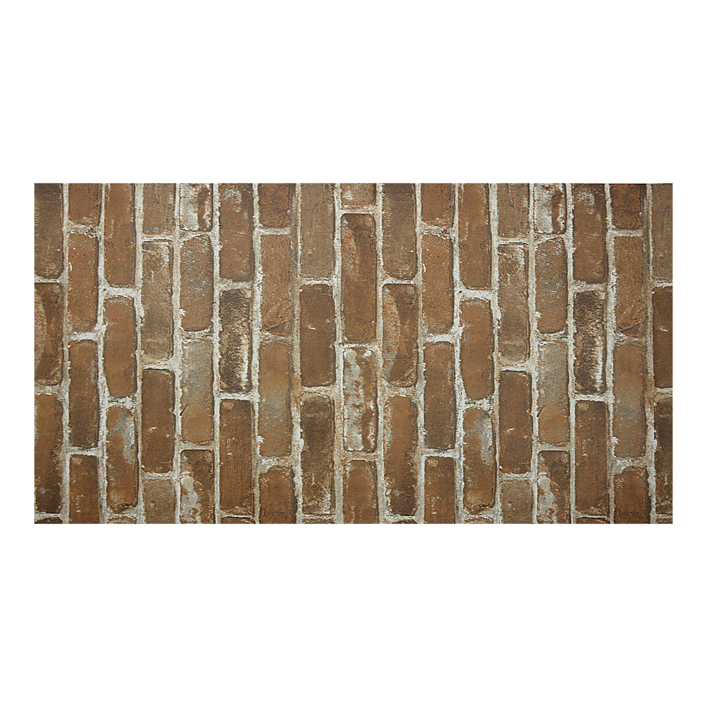 Wallpaper Faux Brick Wall Paper Roll V63-827611