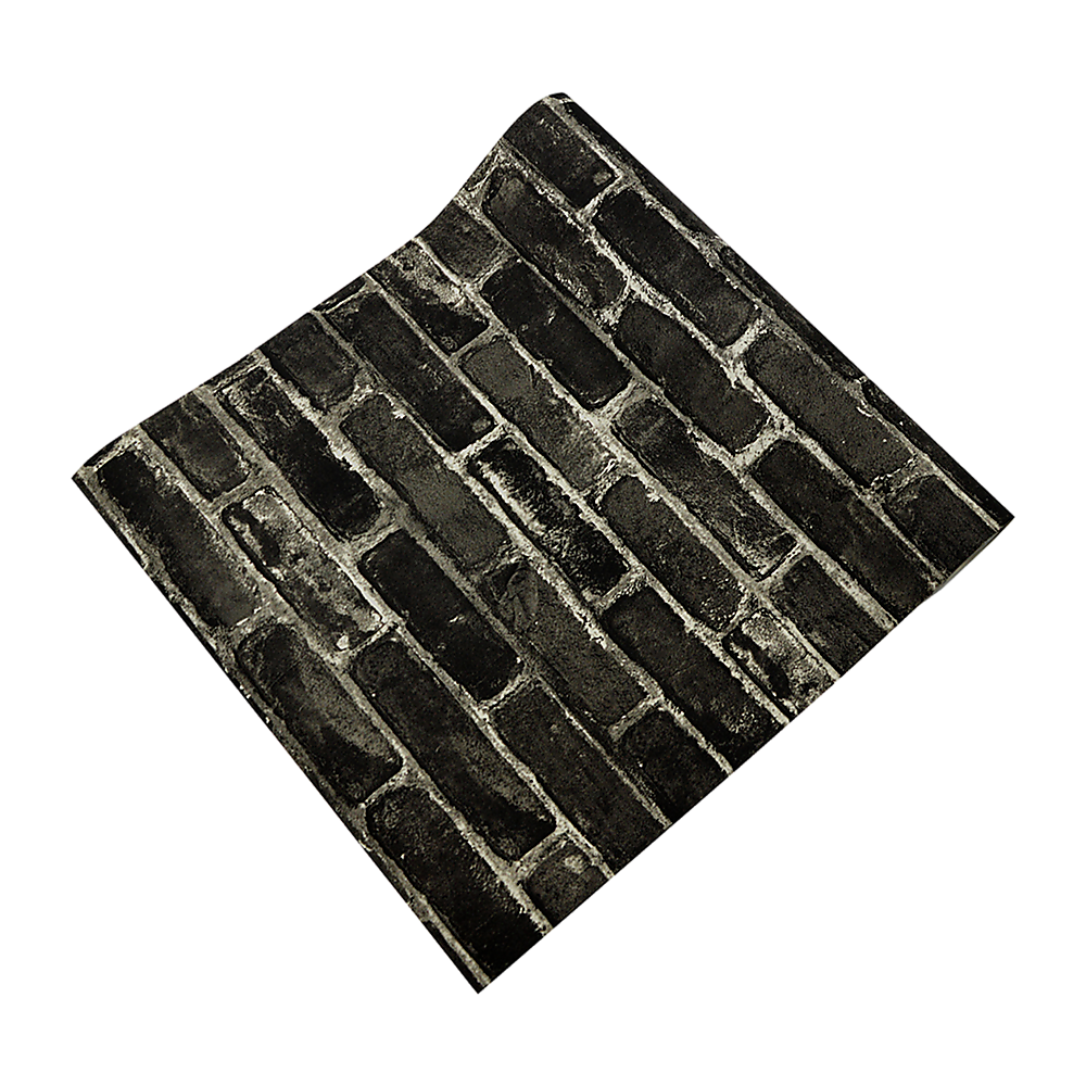 Wallpaper Faux Vintage Brick Pattern Wall Paper Roll V63-827621