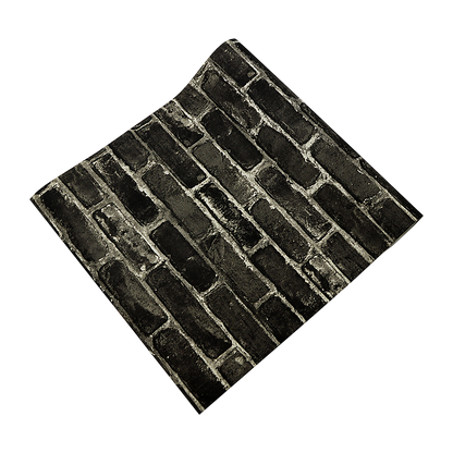 Wallpaper Faux Vintage Brick Pattern Wall Paper Roll V63-827621