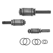 3 Piece Tail Pipe Expander Set Muffler Exhaust Pipe Dent Remover Tool Kit