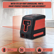 Self Leveling Laser Level 15m Cross Line Line Beam Tool V63-827641